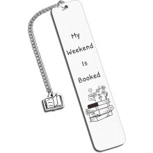 Funny Book Mark for Women – Reading Gifts for Book Lovers, Book Club & Librarian Gifts, Bookworm & Nerd Bookmark, Stocking Stuffer