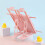 (Pink) Student Pencil Case w/ Stand, Large Capacity, Eco-Friendly 7