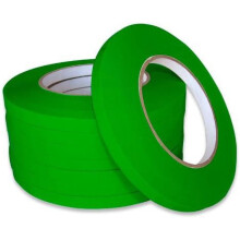 Produce Bag Closer seal tape 3/8" x 180 Yards (10 Rolls) (Green)