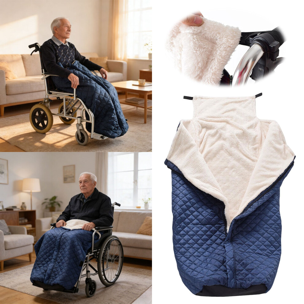 Heated Blanket For Wheelchair Users Portable Warming Throw With Adjustable Temperature And Auto Shutoff