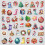 Nordic Christmas Doodle Stickers 50-Pack 3