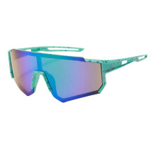 Polarized Sports Sunglasses For Boys Girls,Driving Fishing Cycling Mountain Bike Sunglasses UV400 Protection Green Free Size