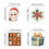 Nordic Style Christmas Stickers 50-Pack 6