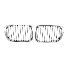 1 Paire de Calandres de Pare-Chocs Avant 51138208489 51138208490 pour Série 3 E46 320I 323I 325I 328I 330I Berline 4 Portes 1998-2001