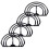 Brim Benders 4Pcs Plastic Rectangular for Hat and Cap Shaping Projects 6