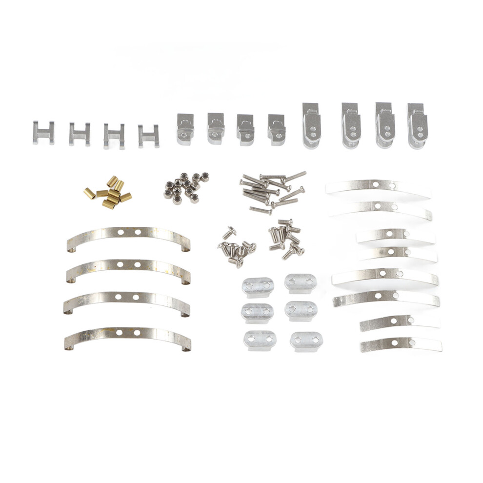 Aluminum Alloy Shock Absorber Upgrade For 1/16 Wpl B4 Rc Car, Silver 4611387630856