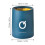 Double Mini Trash Can for Desk and Bedside 8 3