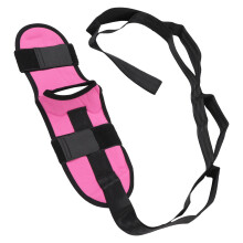 Foot Stretching Strap Muscle Relaxing – Rose Red, High Elasticity, Rehab Treatment