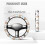Golf Cart Steering Wheel Cover Paw Pattern Universal 5
