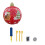 Boule de Noël gonflable rouge Honeeladyy 24 pouces avec éclairage LED 8