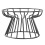 Elevated Pet Feeder with Iron Frame for Senior Cats and 2
