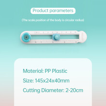 KW-triO 360 Rotary Circle Trimmer 2-20cm