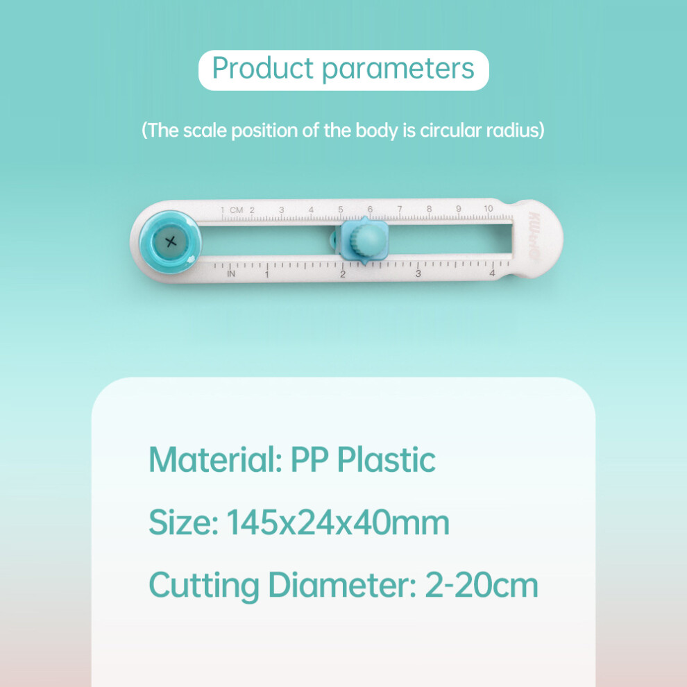 KW-triO 360 Handmade Circle Cutter Adjustable