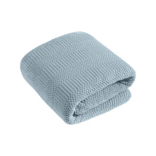 Serviette de bain polaire sèche – Très absorbante, douce et portable pour la maison, les voyages, après la natation et le fitness (Bleu clair)