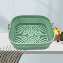 Foldable BBQ Mat for Air Fryer, Oven & Camping – Reusable Non-Stick Silicone Baking Pad, Heat-Resistant Cooking Sheet