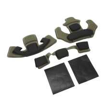 Wendy OD Green 2-Layer Memory Foam Helmet Cushion Head Pad Set