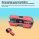 Bluetooth Earbuds Headset Mechanical Wind Noise 8