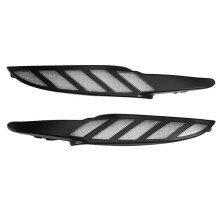 2Pcs DRL for 3 3 Axela 2017 2018 Daytime Running Lights Fog Lamp Headlight Daylight with Yellow Turn Signal