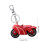 Cowhide Leather Motorcycle Keychain for Men 1pc 3