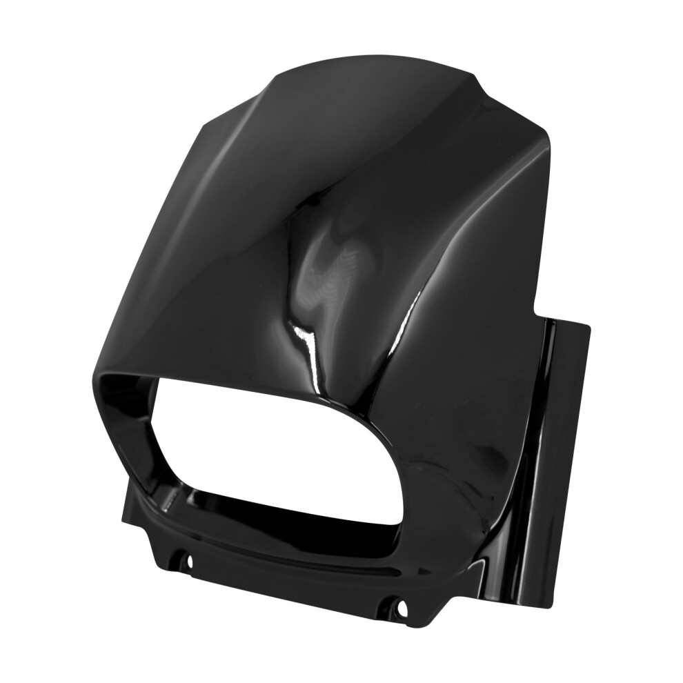 Headlight Fairing Mask Cowl Fits For Harley Softail M8 Fat Bob 18-23 Black 9362892470271