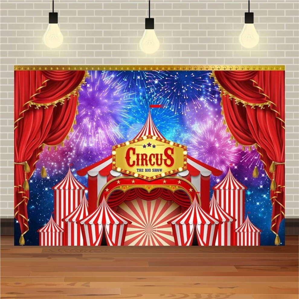 Carnival Games Carnival Circus Photography Background Tent Curtain Circus Stage Theme Photo Background Red 9122141102199