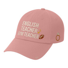 English Teacher Gym Teacher Appreciation Celebration Hat for Educators Fun Party Event Novelty Gift