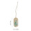 Green Leaf Hanging Tags Hawaii Gift Pattern 50 Pcs 2