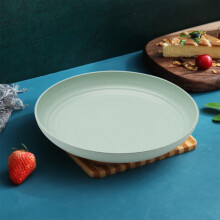 Elegant Fruit Serving Tray – Large Plastic Snack Platter in Beige/Pink/Blue/Green, for Coffee Table, Kitchen, Party Dessert Display