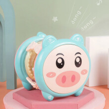 Brinquedo musical giratório com luzes - presente de aniversário ou Natal