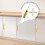 Flush Barn Door Handles Gold 6 Inch 2 Pack 7