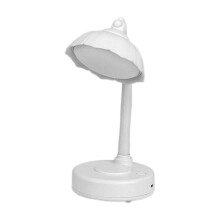 Foldable Rechargeable LED Desk Lamp with 3-Step Color Temp, Stepless Dimming & Blue Light Protection, Compatible with Office