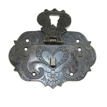 4 Pcs Vintage Lock Padlock Keyed Alike Charming Latch