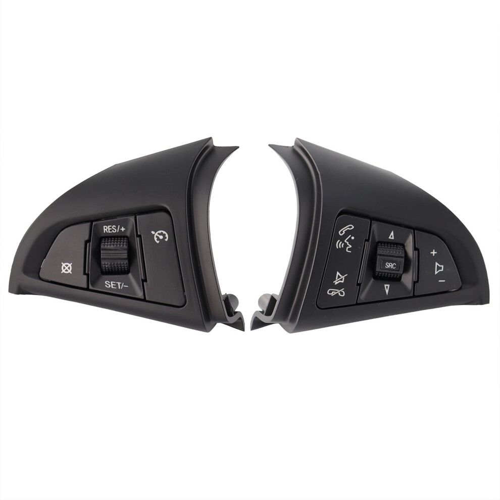 Steering Wheel Audio/Cruise Control Switch For Chevrolet Cruze 2009Â2014 (Abs, Multifunction, Compatible With 96892135/96892140) 9097180875154