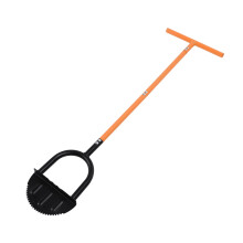 Manual Carbon‑Steel Lawn Edger – Half‑Moon Saw‑Tooth Blade, 96 cm Long Handle, Ideal for Driveways, Patios & Gardens