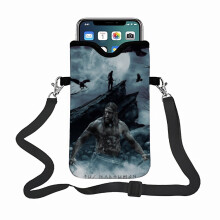 Die Northman Handytasche, eine Handytasche mit verstellbarem Riemen und einer kleinen Tasche, die Platz für alle gängigen Smartphone-Marken bietet.