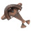 Fighter Plane Strainer 14x12.8x5.2 cm Red Bronze 13
