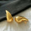 Waterdrop Earrings Silver Stud Drop Earrings for Women Gold 6