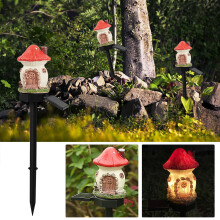 Solar Garden Lights — Outdoor Waterproof Decorative House Lamp, Auto On/Off for Yard, Patio, Lawn & Pathway Lighting