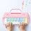 Portable Electronic Keyboard Piano for Beginners – Educational Toy with Multiple Sounds (Pink) 6