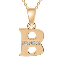 Elegante Namenskette für Damen mit 26 Buchstaben, Schmuckstück mit Kupferanhänger, personalisierte Initialenkette – perfekt für Geburtstag,