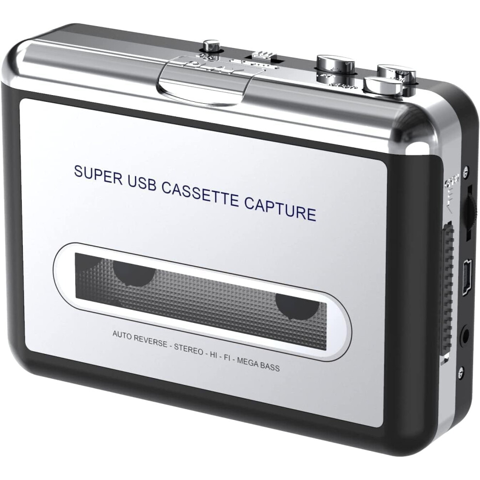 Retro Walkman Cassette Player With Mp3/Cd Conversion And 9085618540699