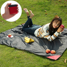 Waterproof & Sand-Proof Picnic Blanket (43x28"), Portable Foldable Outdoor Mat for Camping, Beach, Parks – Compatible with Families, Adults, Kids &