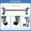 Shower Arm Extension Adjustable Height Stainless Steel 5