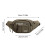 Τσάντα μέσης Crossbody για άνδρες και γυναίκες, αδιάβροχη, τσαντάκι μέσης με 2