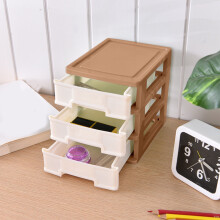 3-Drawer Storage Cabinet with Desktop Drawers – Plastic Organizer for Closet, Cosmetics, Jewelry, Bathroom, Dorm, Desk, Office