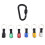 EBTOOLS 1/4in Socket Holders,6Pcs Keychain Extension Bar Hex Shank Screwdriver Bit Holders Socket Adapter Quick Release Tool 3