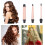 Curling Iron 3-in-1 Curler Set Wave Iron Multifunctional Interchangeable Ceramic Coating Curling Irons Quick Heating 5