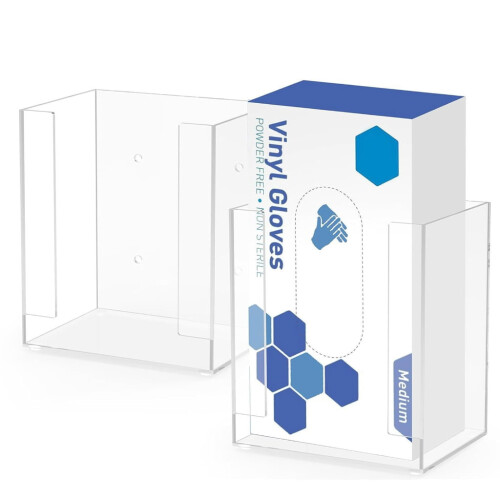 Disposable Glove Rack Holder Wall Mountable Display Stand for Multiple Gloves 1