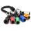 EBTOOLS 1/4in Socket Holders,6Pcs Keychain Extension Bar Hex Shank Screwdriver Bit Holders Socket Adapter Quick Release Tool 6