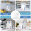 Disposable Glove Rack Holder Wall Mountable Display Stand for Multiple Gloves 3